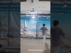 Wärmeabbruchsicherheit Glas Aluminium Klapptür Gewerblicher Balkon Klapptür