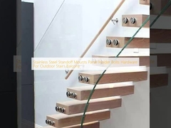 Edelstahl Abstandshalter Halterung Panel Schrauben Hardware für Außentreppen Balkon