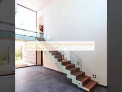 304 316 Edelstahl-Glas-Ständer-Pin-Festungsschrauben Montage-Gittersystem