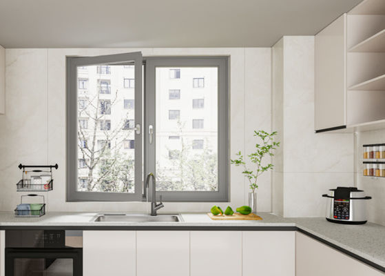 SZG Platzersparnis Aluminium-Öffnungsfenster für maximale Luftzirkulation