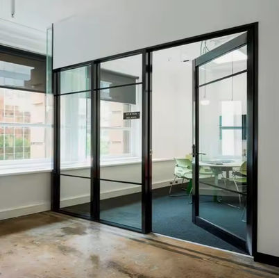 Wände Teiler Innenraum Aluminium Schwingtüren kundenspezifische Französisch Fassade