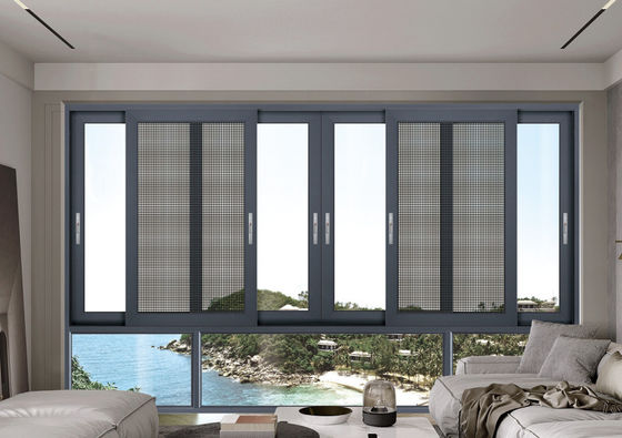 Anpassungsfähige Aluminium-Rutschenfensterersatz mit gehärtetem Laminat