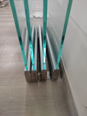 Isolierte Glas-Aluminium-Zweifach-Außentüren für gewerbliche Gebäude