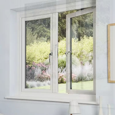 Neues Design Aluminium-Gehäuse Schaukel-Fenster mit gehärtetem Glas