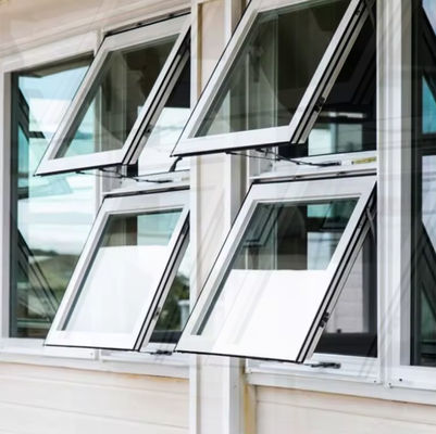 Hochsicherheits-Aluminium-Rahmen Neigungs- und Drehfenster mit einem einzigen Auslöser