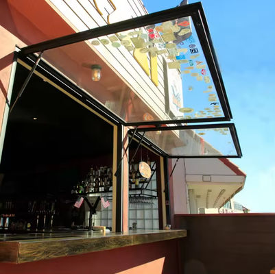 Hochsicherheits-Aluminium-Rahmen Neigungs- und Drehfenster mit einem einzigen Auslöser