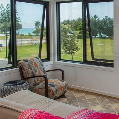 Hochsicherheits-Aluminium-Rahmen Neigungs- und Drehfenster mit einem einzigen Auslöser