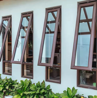 Hochsicherheits-Aluminium-Rahmen Neigungs- und Drehfenster mit einem einzigen Auslöser