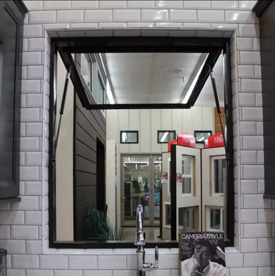 Hochsicherheits-Aluminium-Rahmen Neigungs- und Drehfenster mit einem einzigen Auslöser