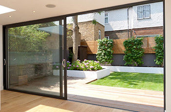 Pulverbeschichtung angepasste Aluminiumschiebetüren mit Aluminiumprofil