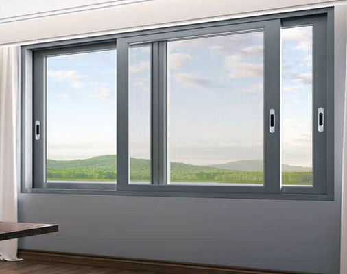 Außen Hurrikanbeständige Slimline Aluminium Schiebetüren Fluorkohlenstoffsprühen