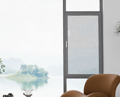 Aluminium-Fenster mit gehärtetem, isoliertem und laminiertem Glas