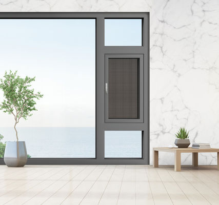 Aluminium-Schaukelfenster leicht zu reinigen und hitzebeständig