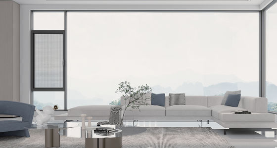 Energieeinsparende Schwingfenster aus Aluminium aus gehärtetem Glas