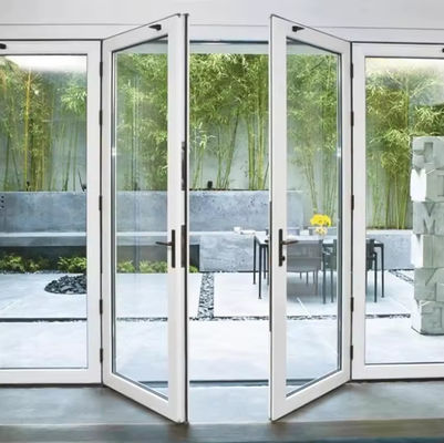 Custom Design Sicherheits-Aluminium-Swing-Tür Einfache Installation Swing-Glas-Tür
