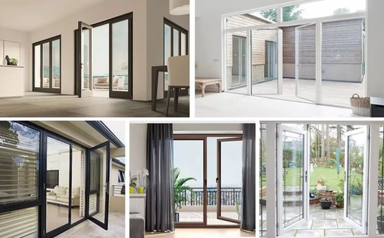 Pulverbeschichtete Schwingetür aus Aluminium