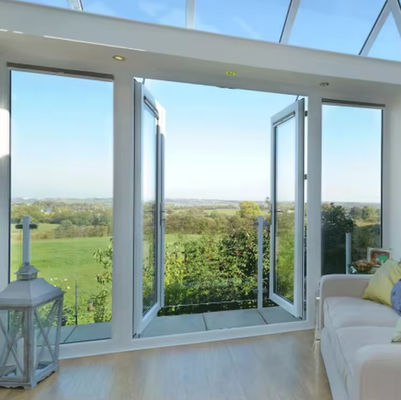 Pulverbeschichtete Schwingetür aus Aluminium