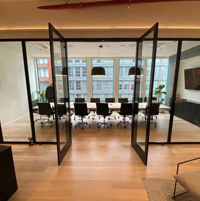 Schwerlast-Aluminium-Rahmen Schwingtüren Wärmebrüche Leichte Wartung