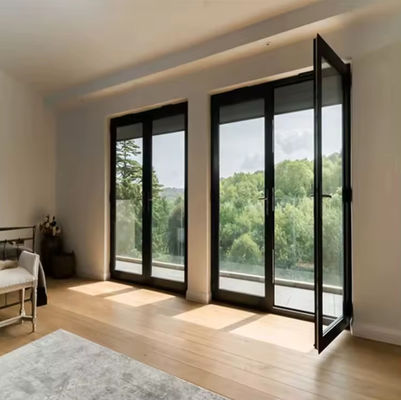 Schwerlast-Aluminium-Rahmen Schwingtüren Wärmebrüche Leichte Wartung