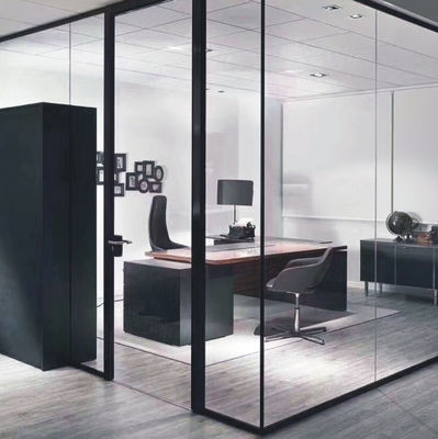 Dauerhafte dicke Schwingtür aus Aluminium, gehärtetes, laminiertes, isoliertes Glas