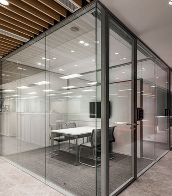 Anpassungsgröße Aluminium Schwingtür gehärtet Isolierte Schwingglastür