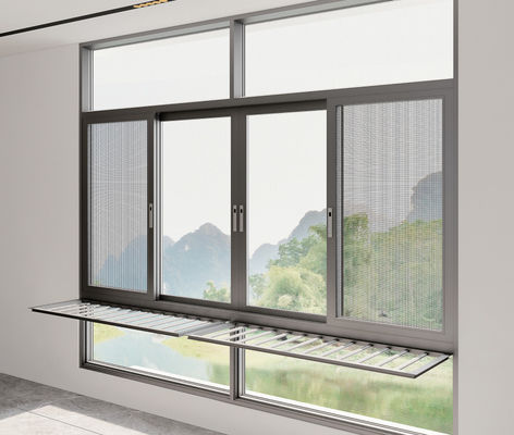 Einfache Installation Aluminium Schiebefenster Wohnraum für frische Innenluft