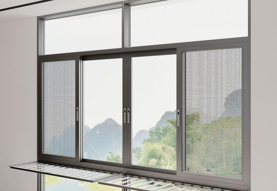 Einfache Installation Aluminium Schiebefenster Wohnraum für frische Innenluft
