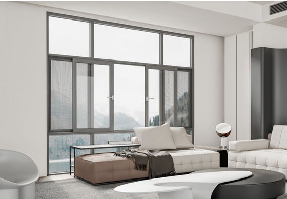 Schiebefenster aus Aluminium für maximale Belüftung und frische Umwelt