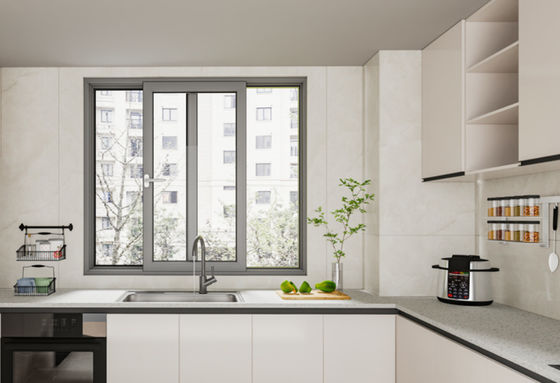 Schiebefenster aus Aluminium für maximale Belüftung und frische Umwelt