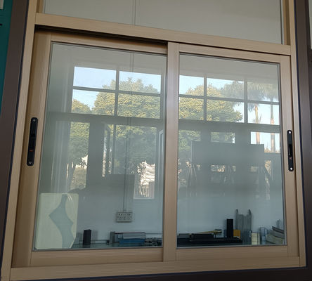 angepasste Aluminium-Rutschfenster Energieeinsparende Aluminium-Rutschfenster