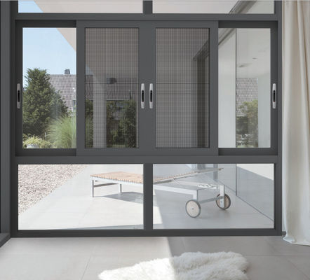 Customized Commercial Aluminium Schiebefenster für den Insektenschutz