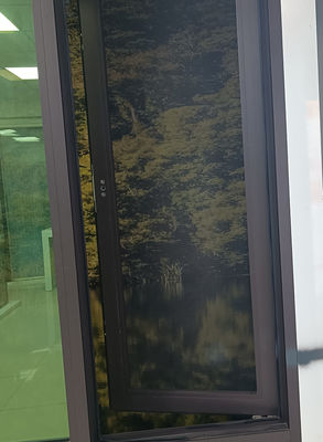 Modische Schwingfenster aus Aluminium, anodisiert, fertig ausgerichtet, nach außen geöffnet