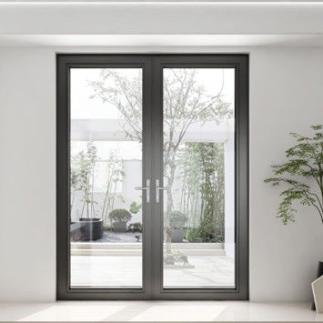 Wärmeabbruch Aluminium-Glas-Swing-Tür offenes Gehäuse korrosionsbeständig