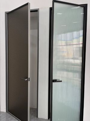 Schwerlast-Aluminium-Swing-Tür-Wärmebrüche-Aluminium-Swing-Küchentüren