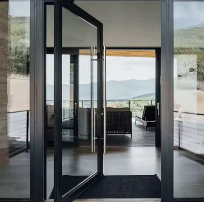 Schwerlast-Aluminium-Swing-Tür-Wärmebrüche-Aluminium-Swing-Küchentüren