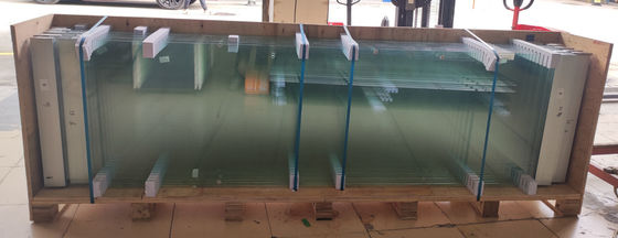 Aluminiumrahmen Klappglas Terrassentüren Hochsicherheit Hurrikanbeständigkeit