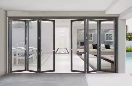 Fluorkohlenstoffsprühende Schiebetüren aus Aluminium mit thermischer Auflösung
