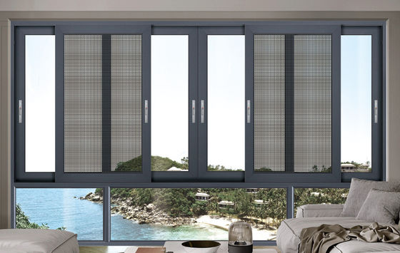 Anpassungsfähige Aluminium-Rutschenfensterersatz mit gehärtetem Laminat