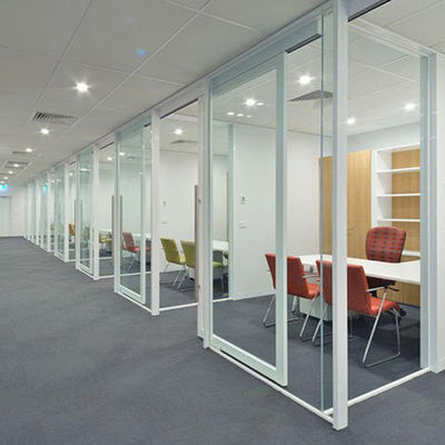 Gewerbliche Schalldichte Glaswand Schutz der Privatsphäre