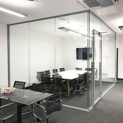 Einfach zu reinigen Aluminium-Glas-Teiler