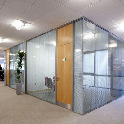 Personalisierte Büro-Glas-Büro-Partitionen Platzersparnis Frostglas-Partition