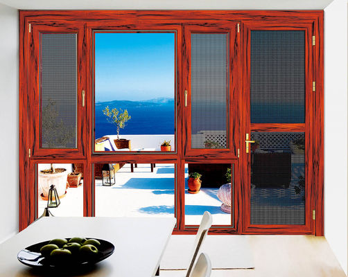 Windwiderstand Neigung Dreh Aluminiumfenster mit Doppelverglasung
