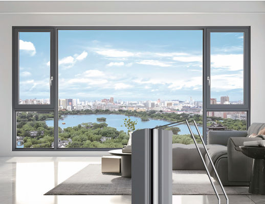 Isolierte Schiebe- und Drehfenster aus Aluminium Energieeinsparung und einfache Wartung