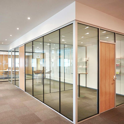 Betriebssicherheit Innenglas Trennwände Büro Schallschutzglas Trennwände