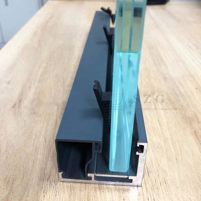 Einfache Installation Glas Trennwand Schalldämmung Büro Wand Trennwand