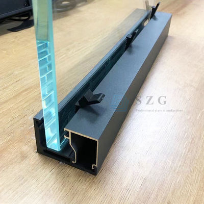 Einfache Installation Glas Trennwand Schalldämmung Büro Wand Trennwand