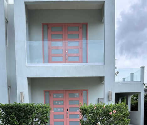 SZG U Kanal Rahmenlos 12 mm Glas Balkon Geländer Wohngebäude