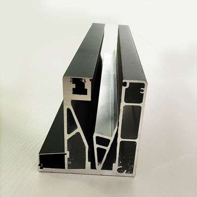 Moderne Aluminium-U-Kanal-Glasgeländer kundenspezifische Rahmenlose Glasbalkongeländer