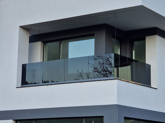Geschmacksgemachte glase Balustrade, staubdicht und leicht zu reinigen