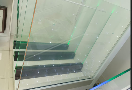 Aluminium-U-Kanal-Glasbalustrade Wetterbeständig für den Außenbereich